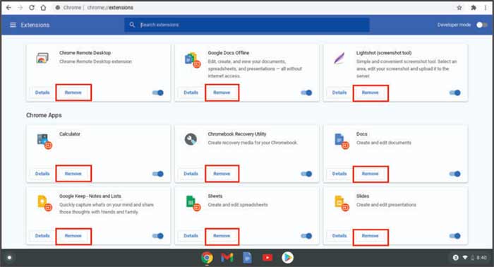 دلیت برنامه های مخرب 