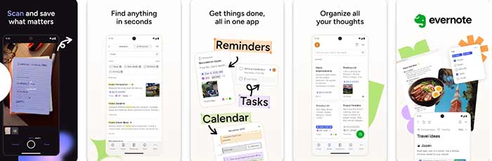 اپلیکیشن اورنوت (Evernote)